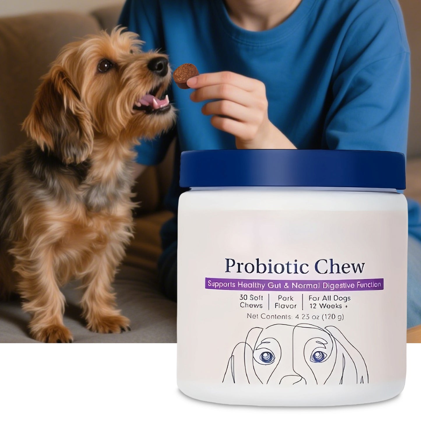 Allergy & Immune Daily Probiotics for Dogs