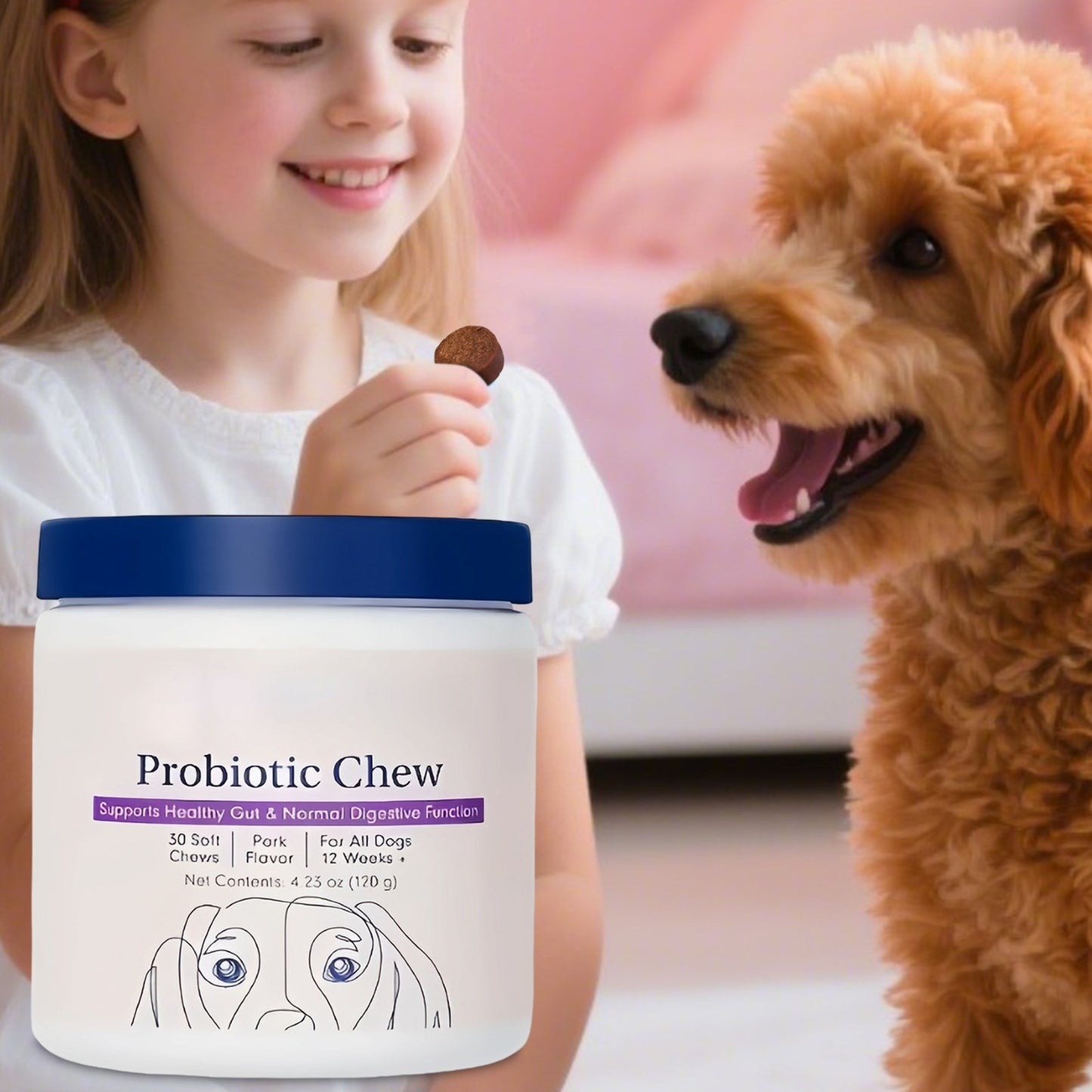 Allergy & Immune Daily Probiotics for Dogs